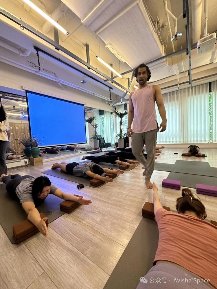 Group Yoga Session
